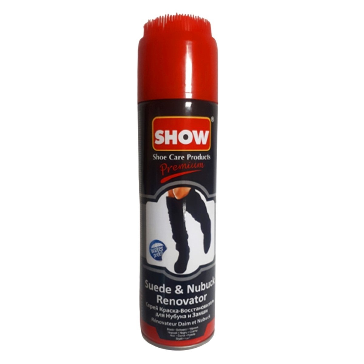 SHOW SÜET&NUBUK SİYAH 220ML 1*12