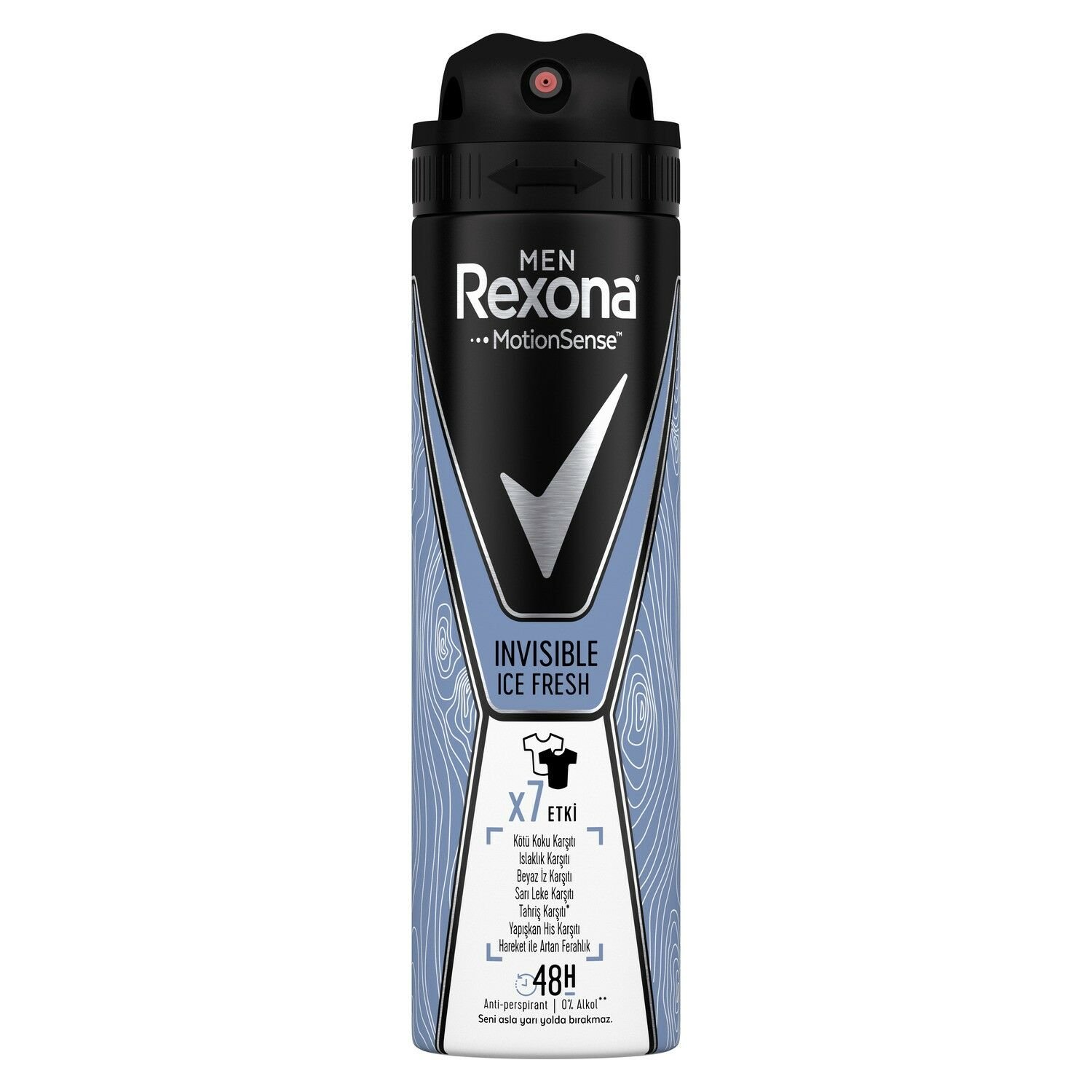 REXONA DEO MEN İNVİSİBLE ICE FRESH 150ML 1*24