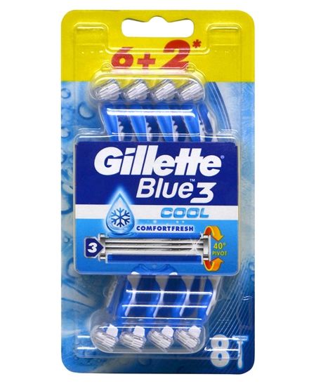 GİLLETTE BLUE III 6+2 COOL 1*12