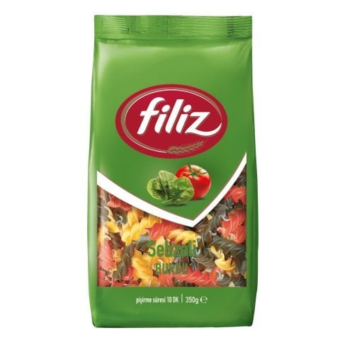 FİLİZ .SEBZELİ BURGU MAKARNA 350GR 1*12