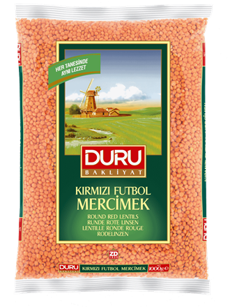 DURU 1KG KIRMIZI FUTBOL MERCİMEK 1*12