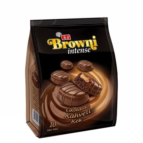 ETİ K.BROWNİ İNTENSE 10LU MİNİKAHVELİ 16600 1*12