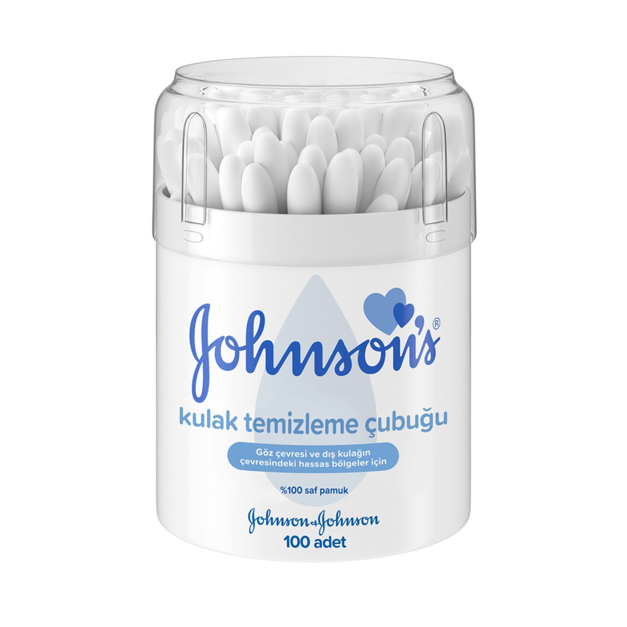 JOHNSONS BABY KULAK TEMİZLEME ÇUBUĞU 100'LÜ 1*24