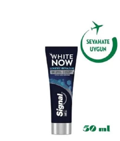 SİGNAL DİŞ MACUNU 50ML W.NOW LEKESİZ BEYAZLIK 3X ANINDA 1*24