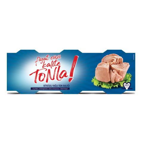 DARDANEL TONLA 3'LÜ 75G*3 AYÇİÇEK YAĞLI TON 1*16