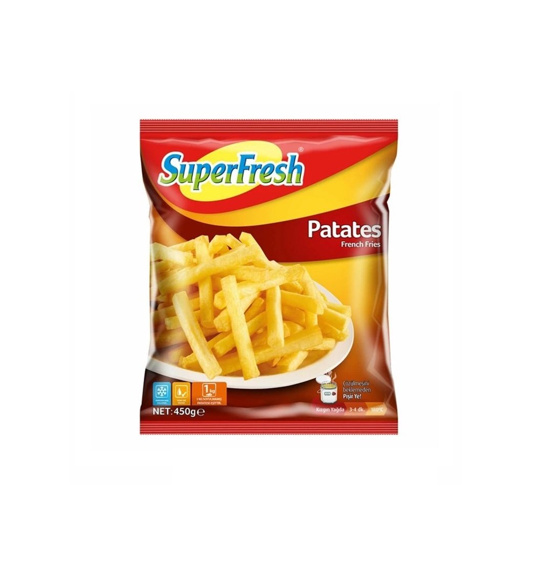 SÜPERFRESH S.PATATES 450GR 1*16