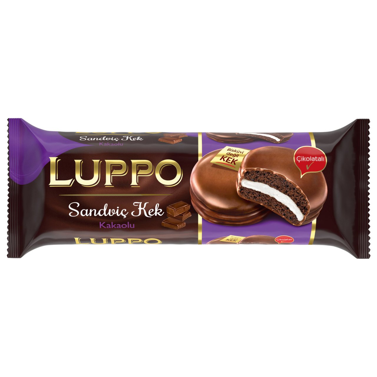 ŞÖLEN LUPPO SAND.8Lİ KAKAOLU KEK.184GR 5912 1*12