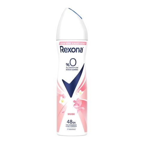 REXONA DEO WOMEN 150ML MUSK %0 ALÜMİNYUM 48SA 1*24