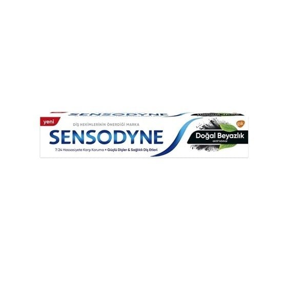 SENSODYNE 75ML DOĞAL BEYAZLIK AKTİF KÖMÜR 1*12