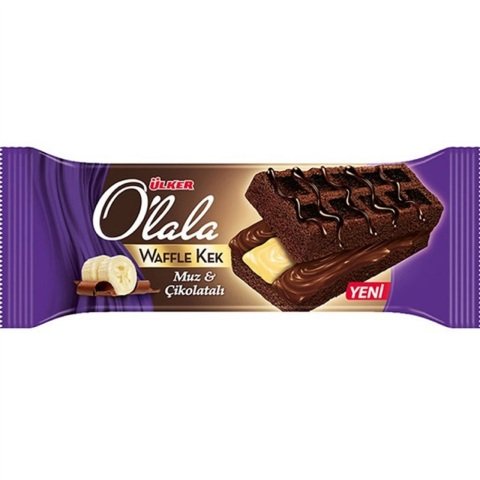 ÜLKER K.O'LALA WAFFLE KEK MUZ&ÇİK.70GR 658-01 1*12