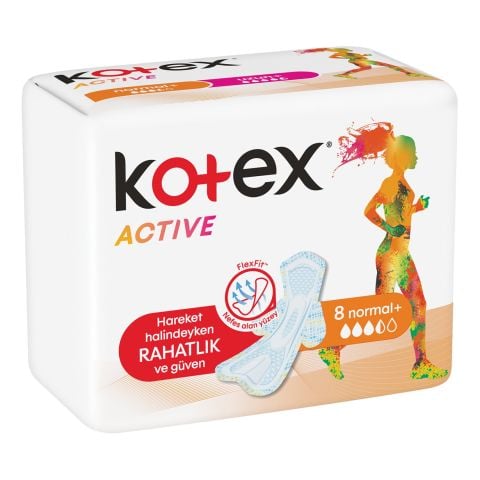 KOTEX T.ACTIVE NORMAL 8Lİ 1*24