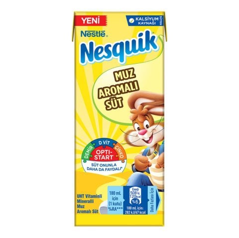 NESQUİK SÜT 180ML MUZLU 1*27