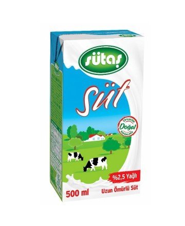 SÜTAŞ SÜT 500ML  %2,5YAĞLI 1*24