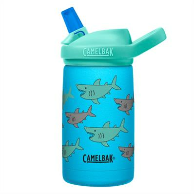 CamelBak Pipetli Çelik Termos Suluk - Eddy+ 350 ml - School of Sharks