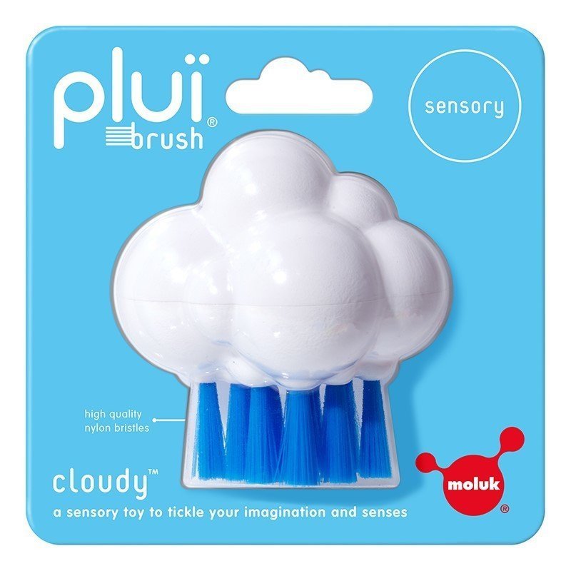 Plui Brush Cloudy (Beyaz-Mavi)