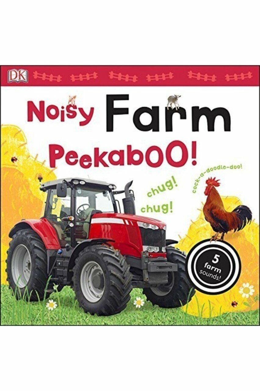 Dk Noisy Farm Peekaboo! (board Book)