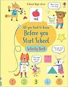 Wipe-Clean All You Need to Know Before You Start School Activity Boo