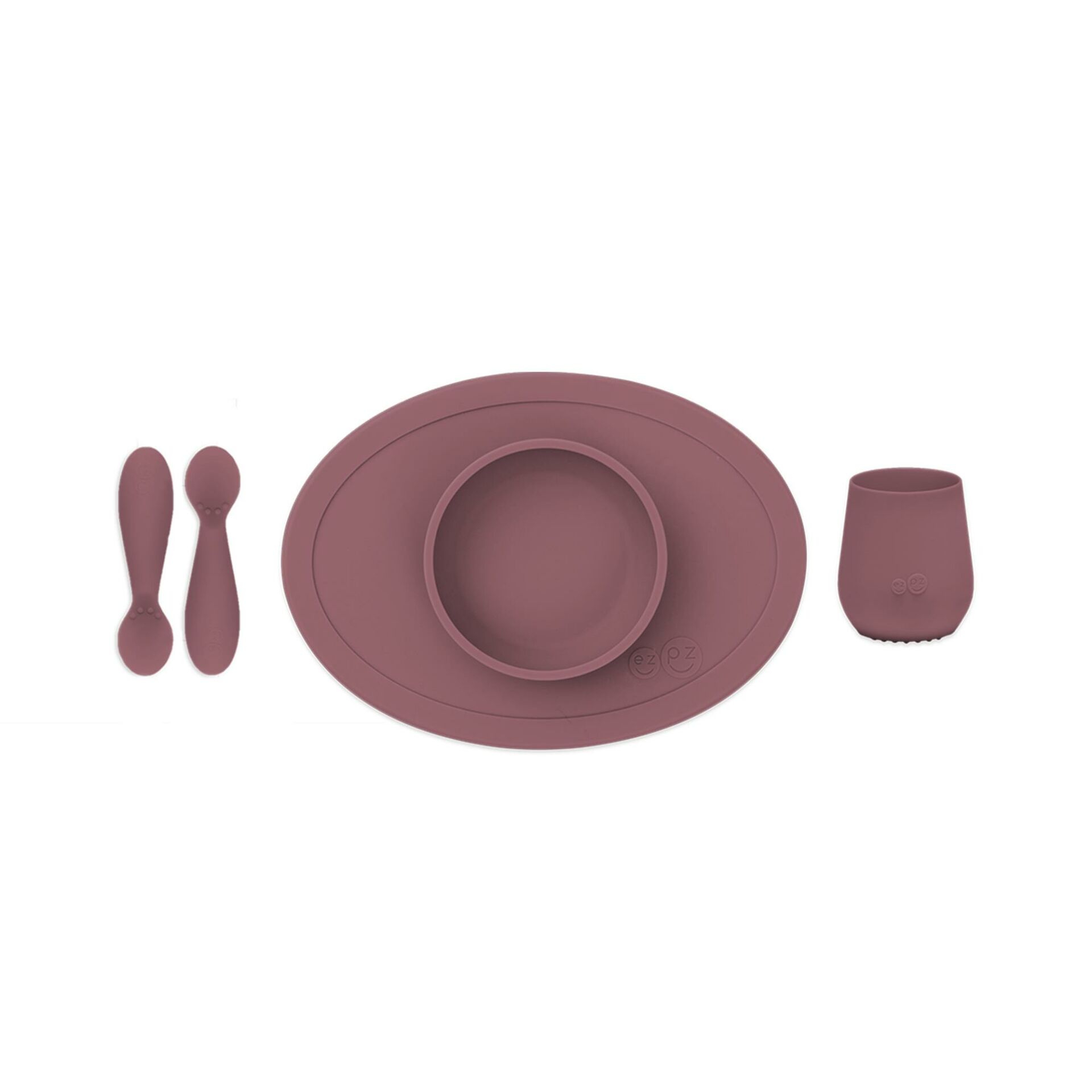 Ezpz First Food Set Mauve