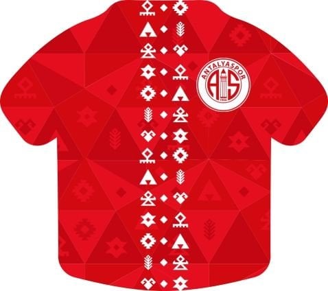ANTALYASPOR ANAHTARLIK  KIRMIZI YÖRÜK FORMA