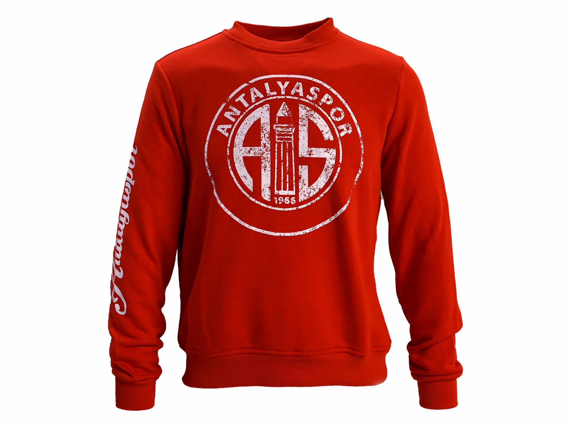 ANTALYASPOR LOGO ESKİTME SIFIR YAKA SWEAT