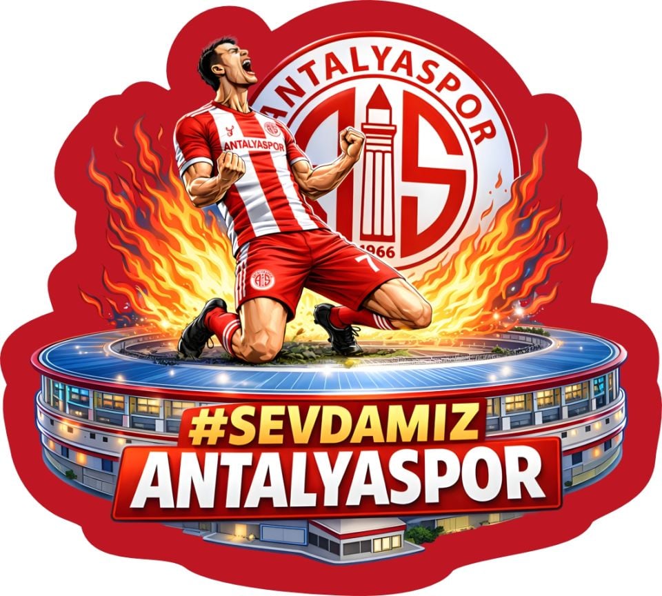 ANTALYASPOR MAGNET STADYUM FUTBOLCU LOGO