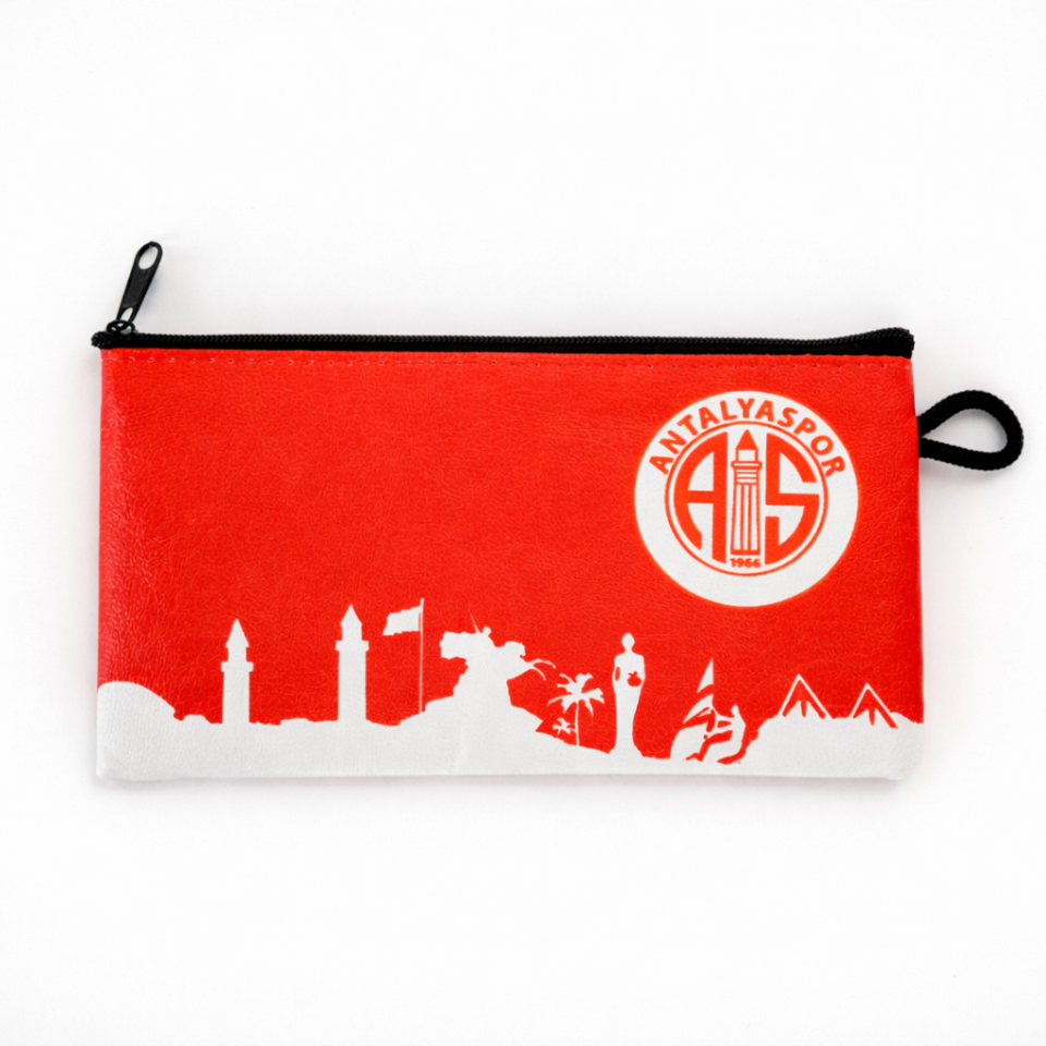 ANTALYASPOR KALEMLİK KIRMIZI SİLÜET LOGO