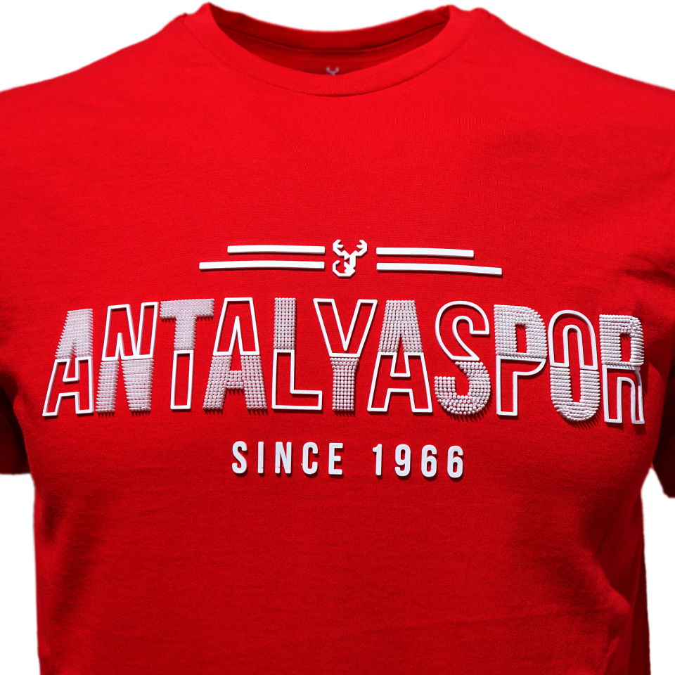 ANTALYASPOR  YAZILI AKREP SİNCE 1966 BASKILI TSHİRT