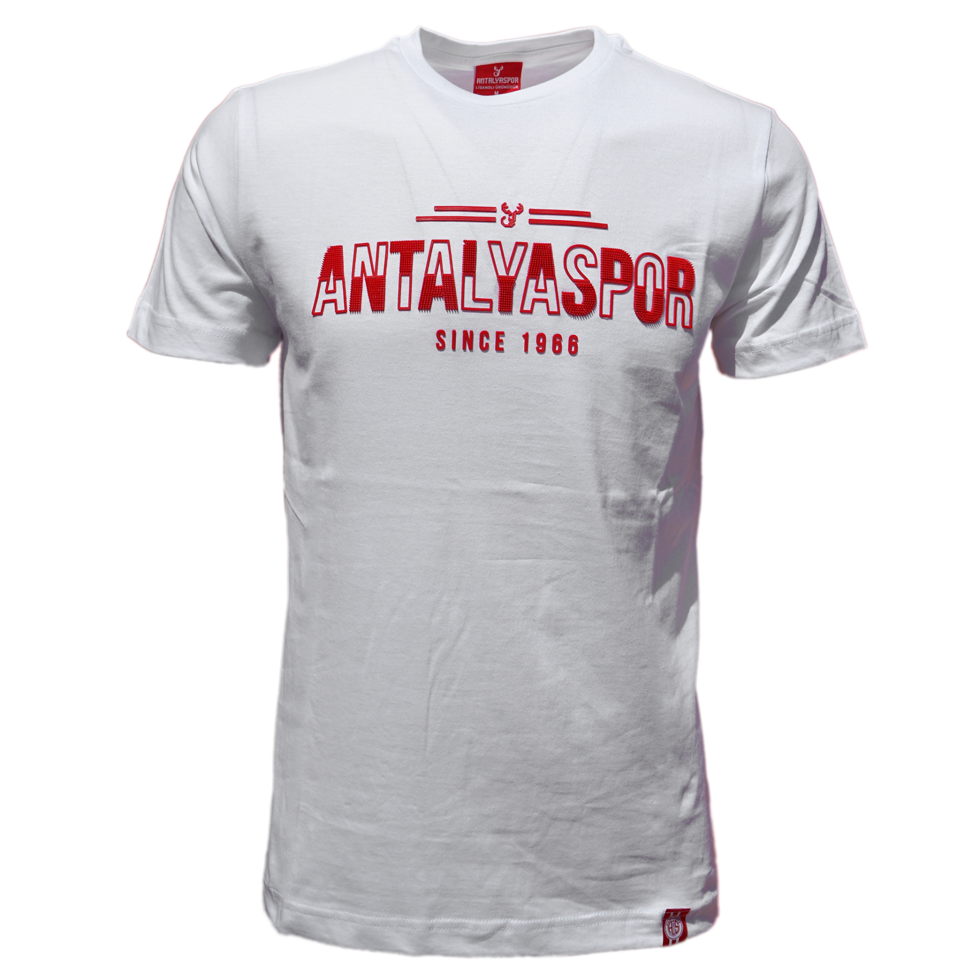 ANTALYASPOR  YAZILI AKREP SİNCE 1966 BASKILI TSHİRT 3XL - Beyaz