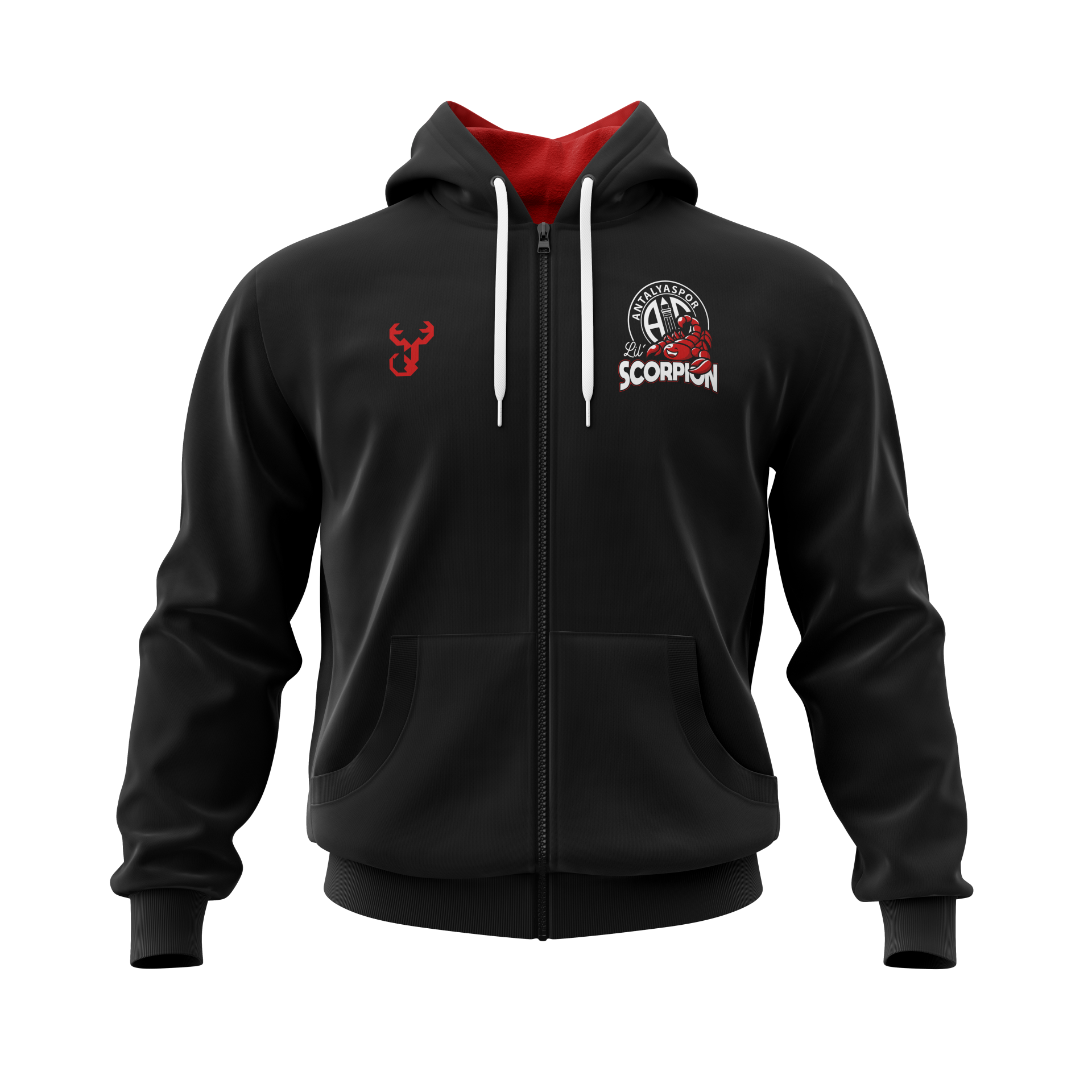 ANTALYASPOR TAM FERMUARLI LİL` SCORPION SWEATSHİRT