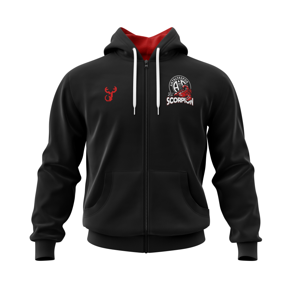 ANTALYASPOR TAM FERMUARLI LİL` SCORPION SWEATSHİRT