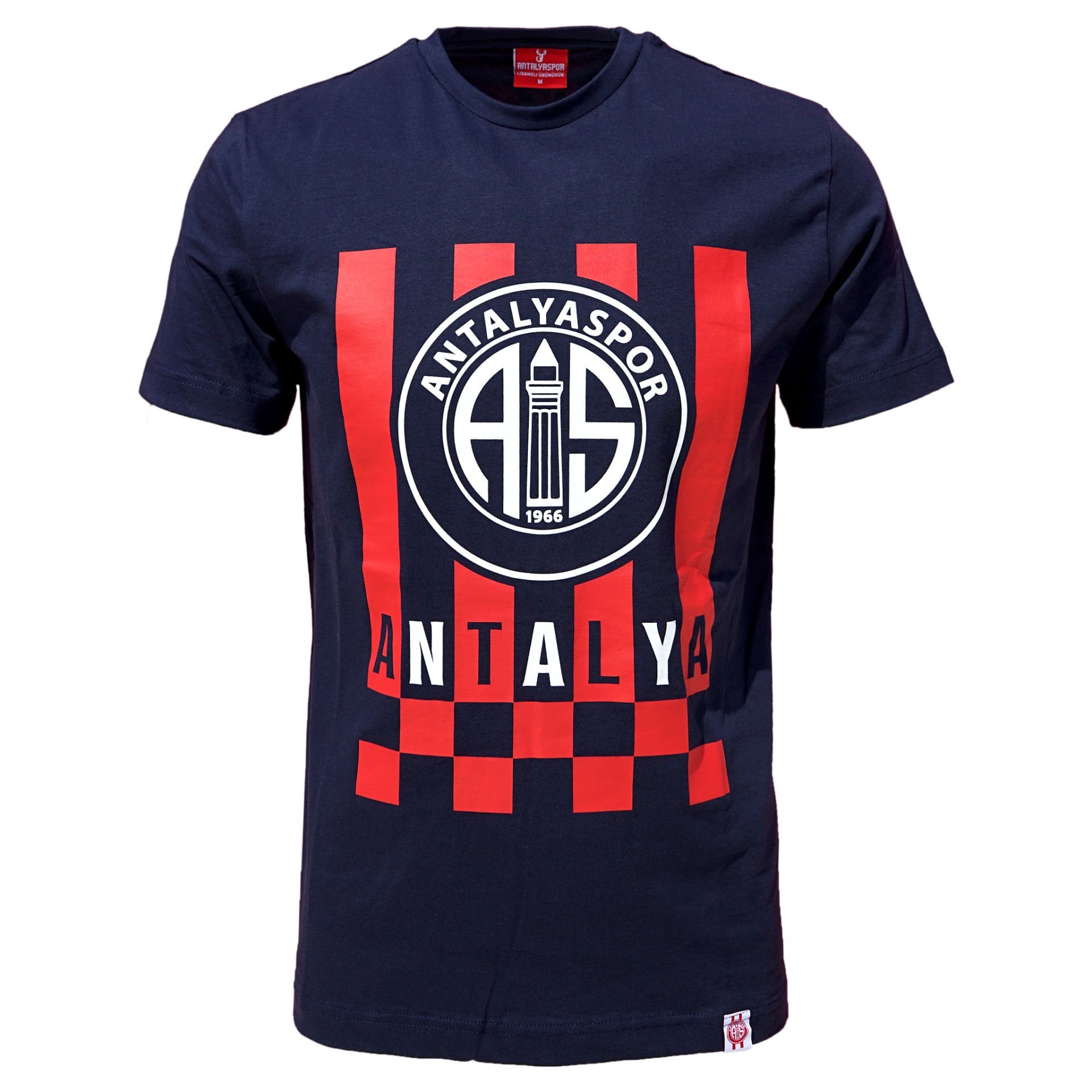 ANTALYASPOR LOGO  DAMALI ANTALYA YAZILI  TSHIRT