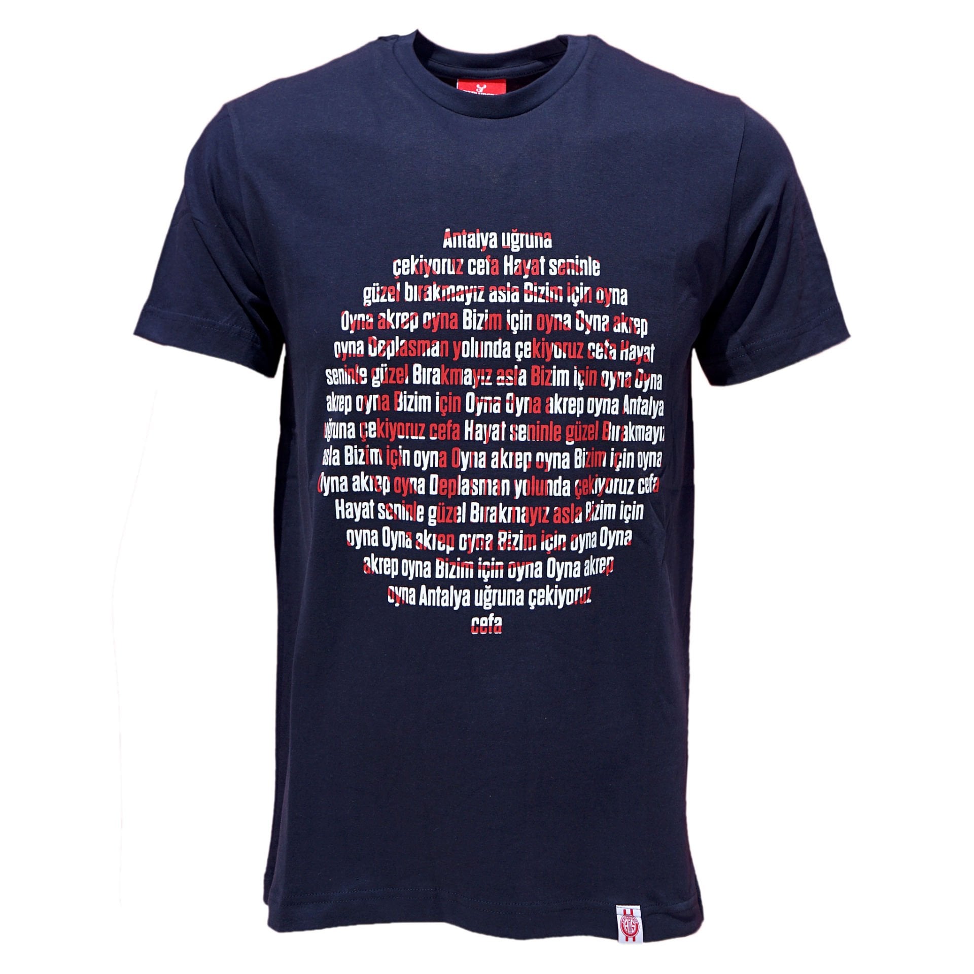 ANTALYASPOR LOGO TEZAHÜRAT BASKILI TSHİRT