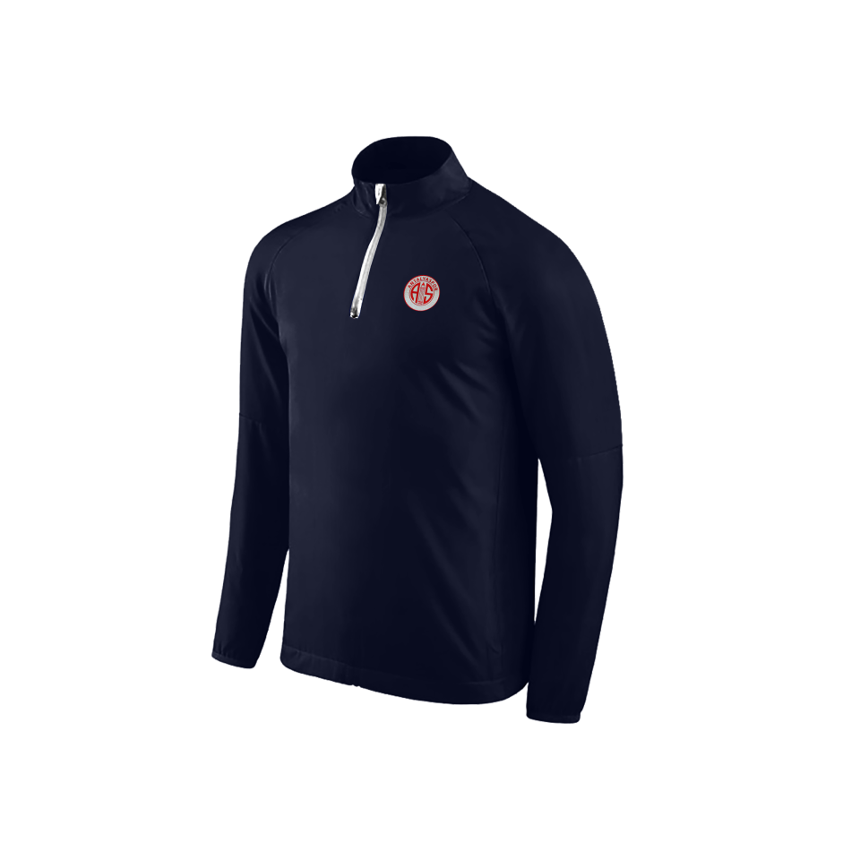 ANTALYASPOR YARIM FERMUARLI PARLAK LOGO SWEATSHİRT