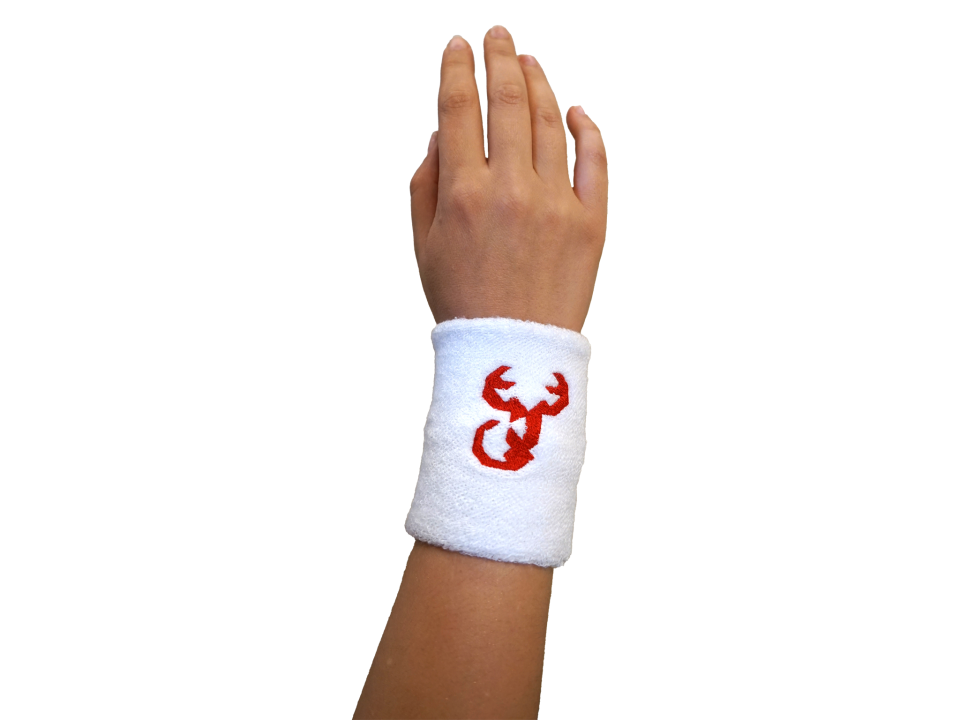 Antalyaspor Akrep Nakış Havlu Bileklik Beyaz