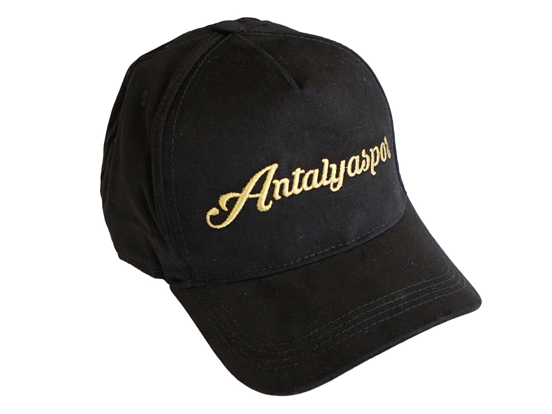 ANTALYASPOR GOLD NAKIŞ YAZI SİYAH ŞAPKA