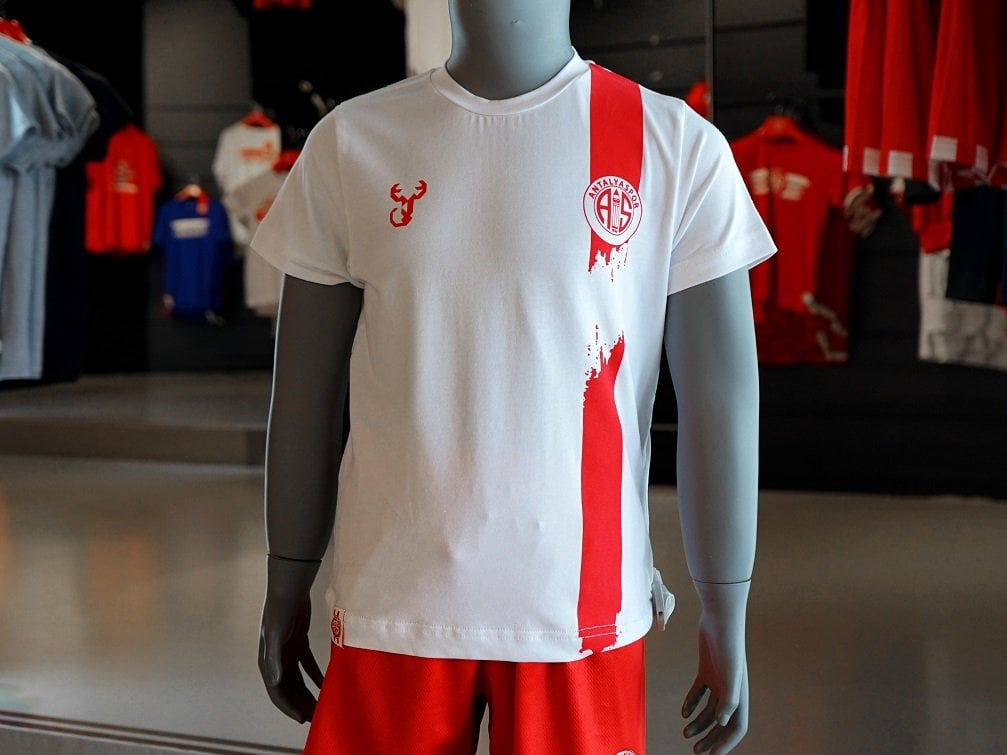 ANTALYASPOR ÇOCUK DİKEY FIRÇA AKREP LOGO TSHIRT