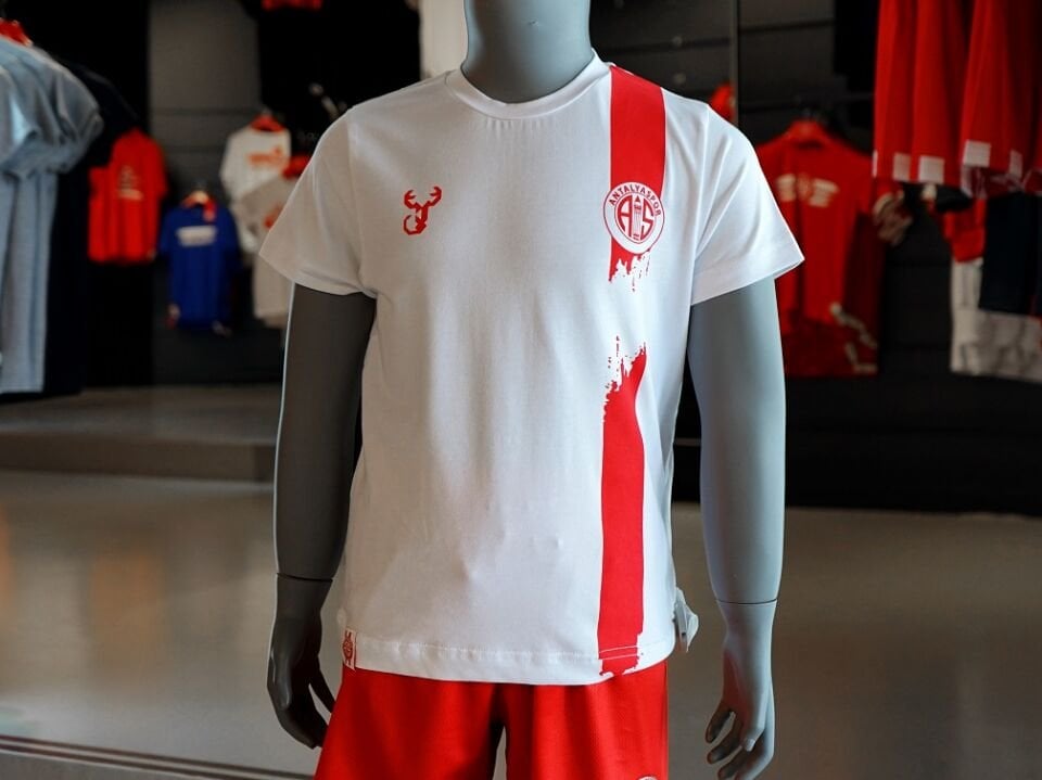 ANTALYASPOR ÇOCUK DİKEY FIRÇA AKREP LOGO TSHIRT