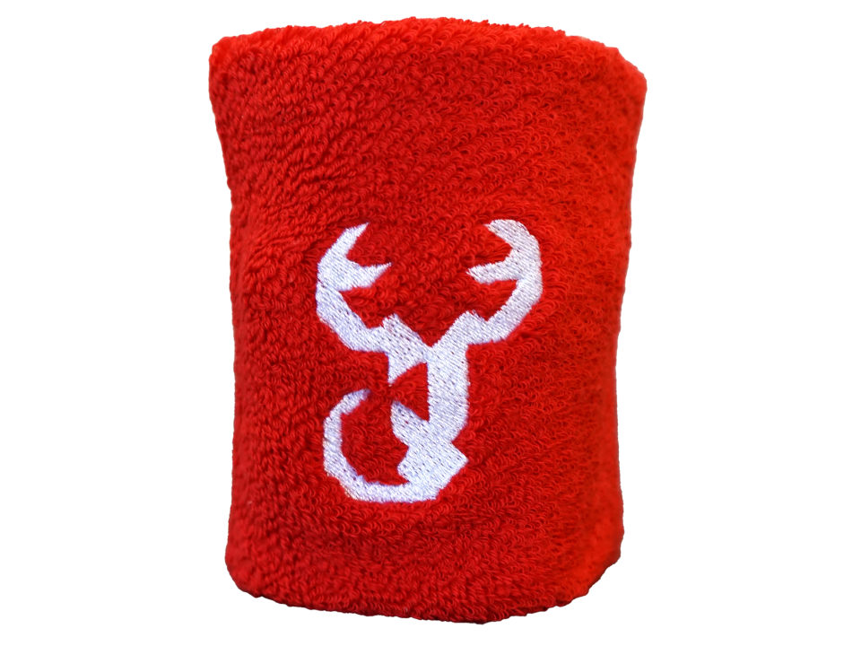 Antalyaspor Akrep Nakış Havlu Bileklik Kırmızı