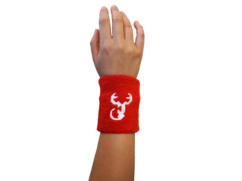 Antalyaspor Akrep Nakış Havlu Bileklik Kırmızı
