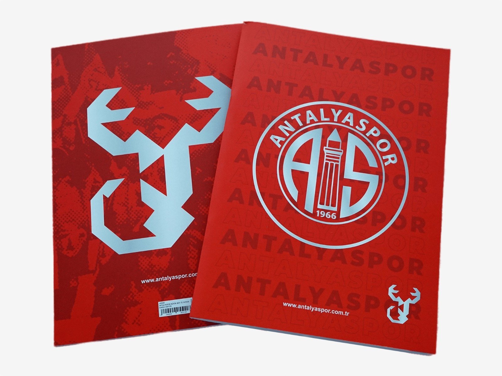 ANTALYASPOR BÜYÜK BOY 72 YAPRAK ÇİZGİLİ DEFTER