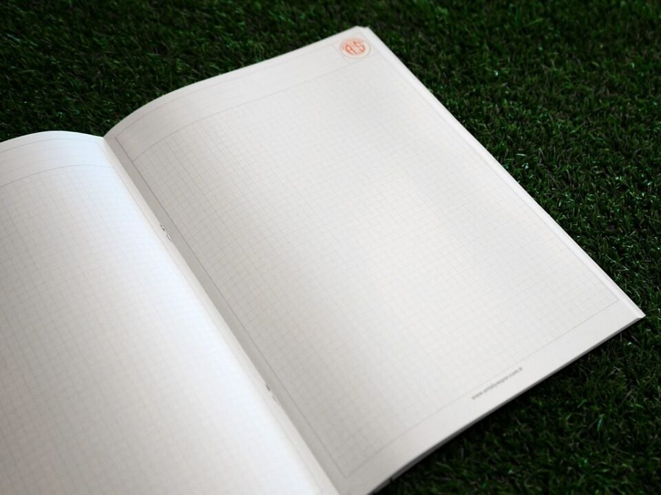 ANTALYASPOR BÜYÜK BOY 72 YAPRAK KARELİ DEFTER