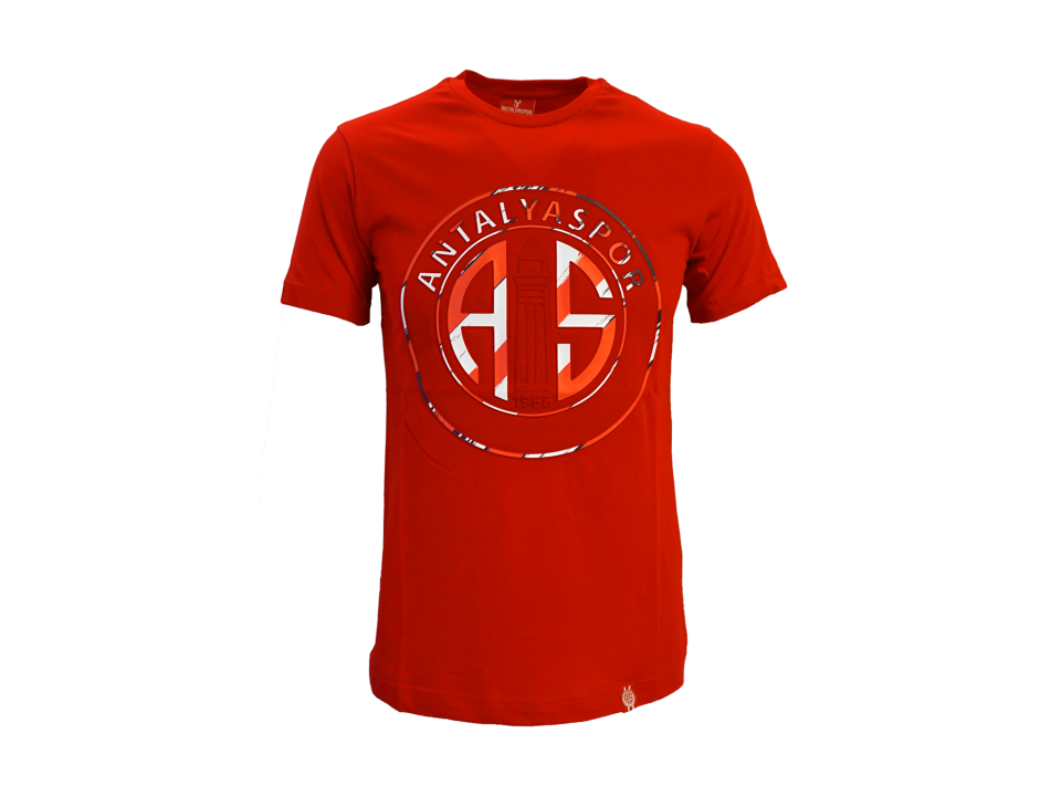 ANTALYASPOR ÇOCUK LOGO EMBOS KABARTMA TSHİRT 7-8 Yaş(128 cm) - Kırmızı