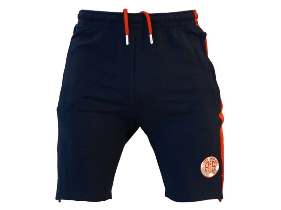 ANTALYASPOR YAN BİYELİ PARLAK LOGO PAMUKLU ŞORT