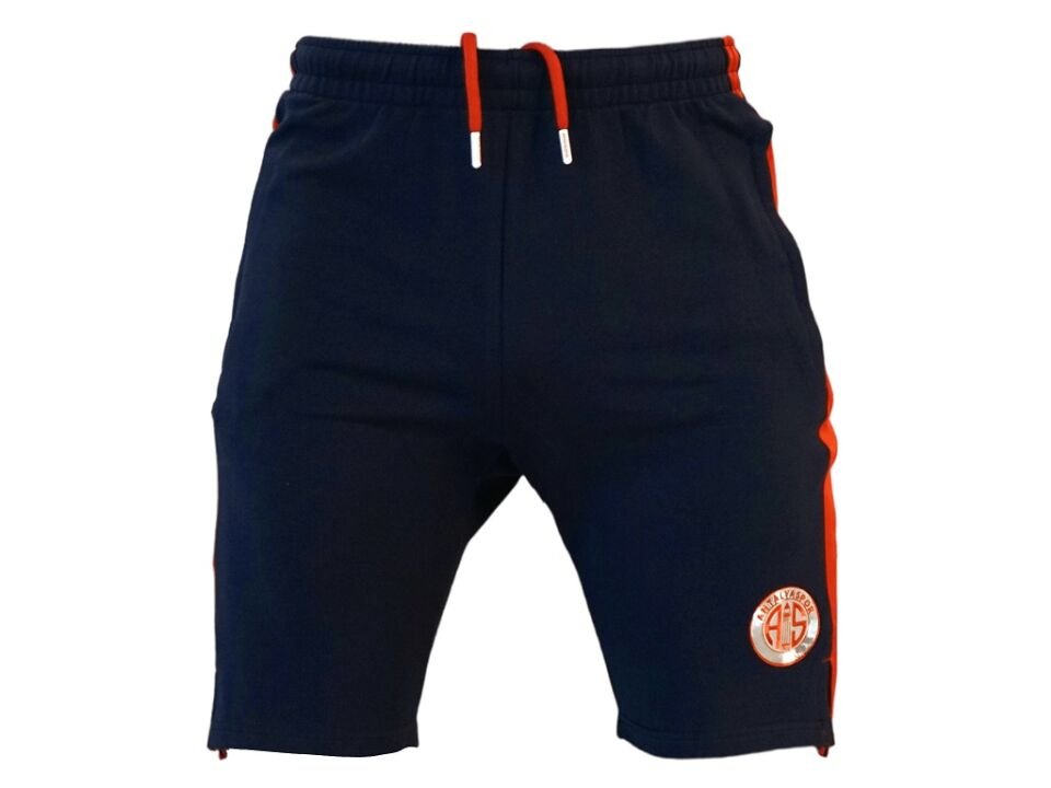 ANTALYASPOR YAN BİYELİ PARLAK LOGO PAMUKLU ŞORT