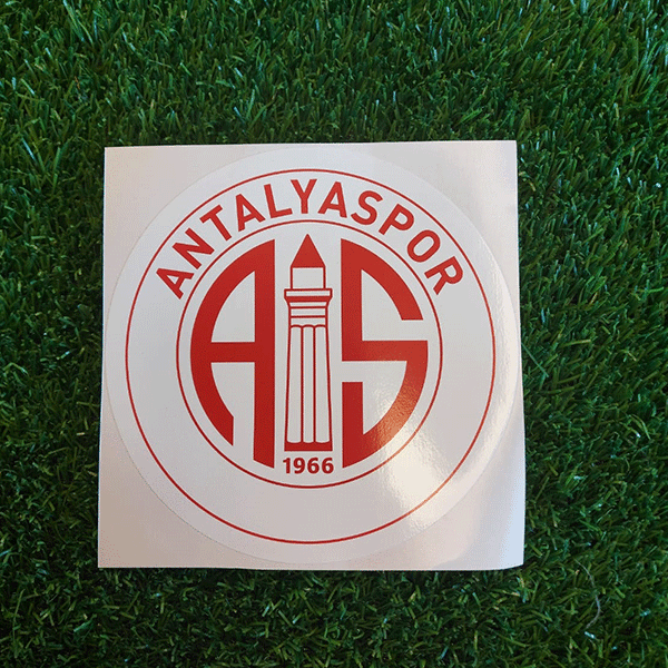 Antalyspor Logo Sticker 15 cm