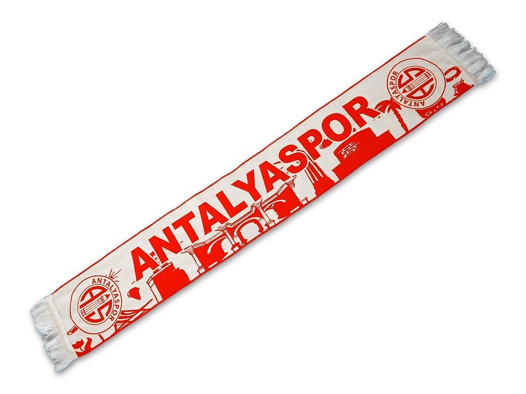 ANTALYASPOR SİLÜET DOKUMA ATKI