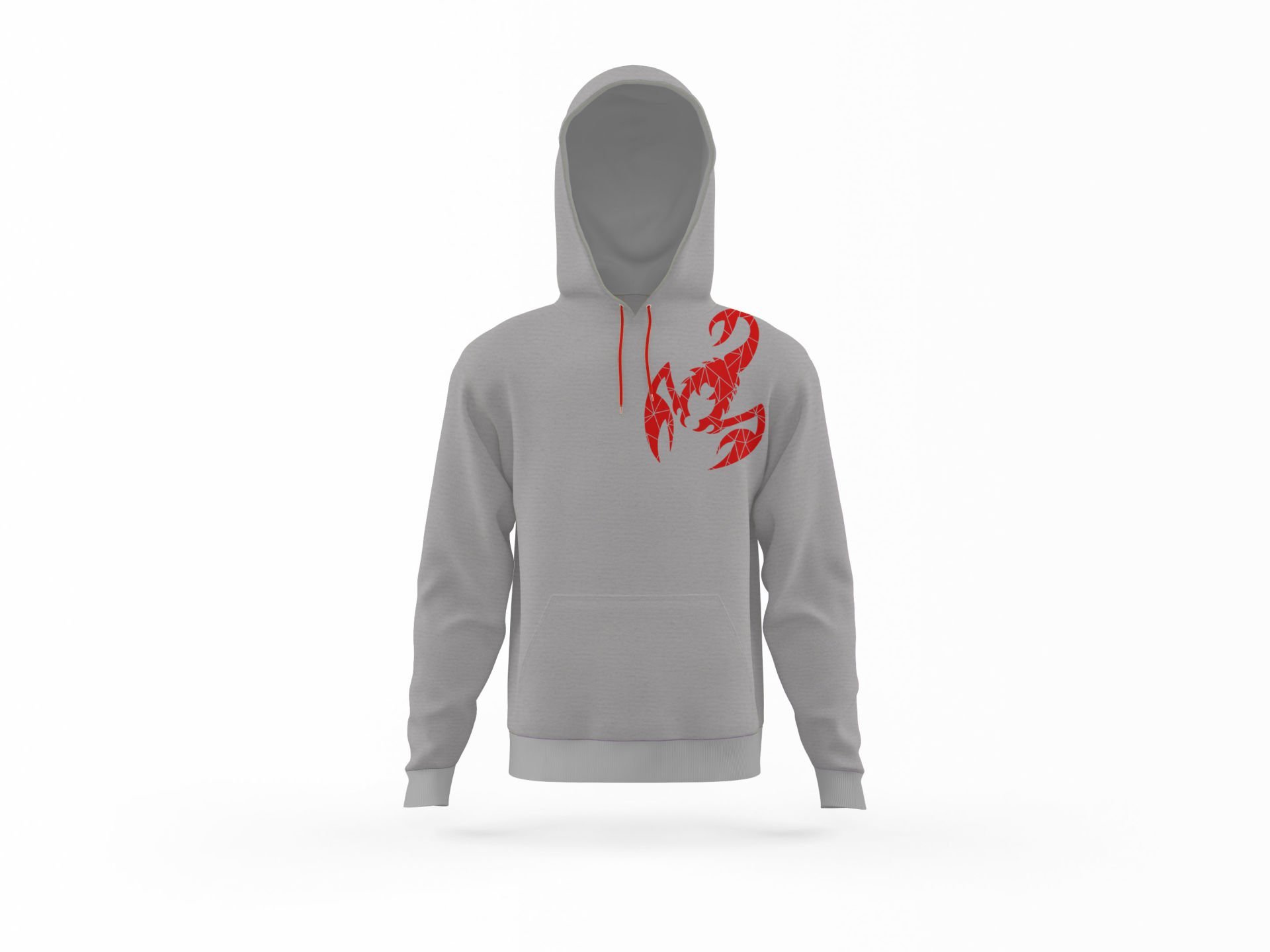 ANTALYASPOR AKREP ÇOCUK MODEL KAPİŞONLU KANGURU SWEATSHIRT