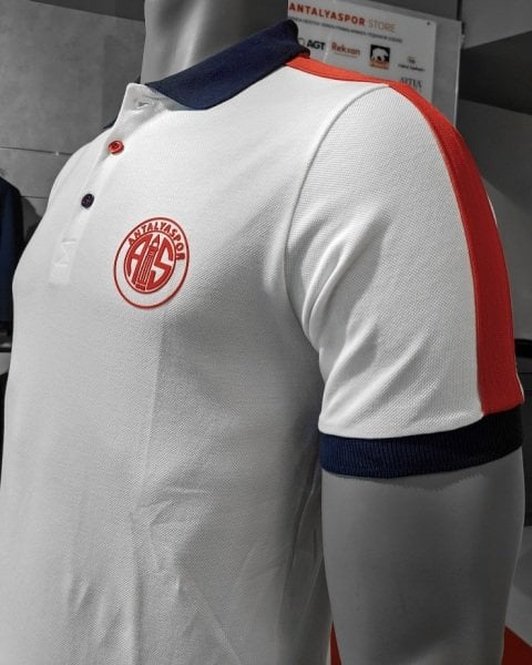ANTALYASPOR OMUZ BİYELİ POLO YAKA T-SHİRT