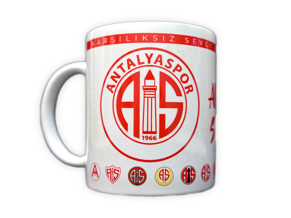 ANTALYASPOR SINCE 1966 LOGO KUPA BARDAK