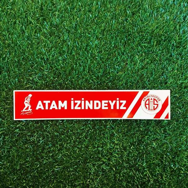 Antalyaspor Sticker Atam İzindeyiz